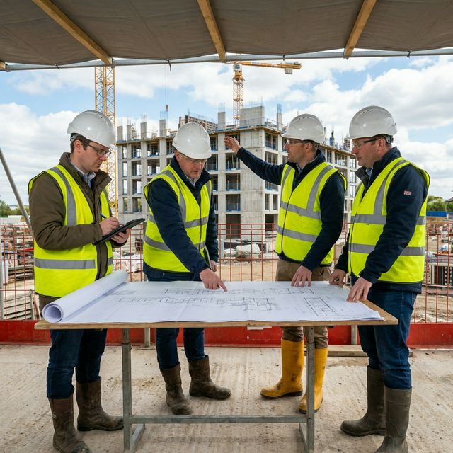 Professional engineering team